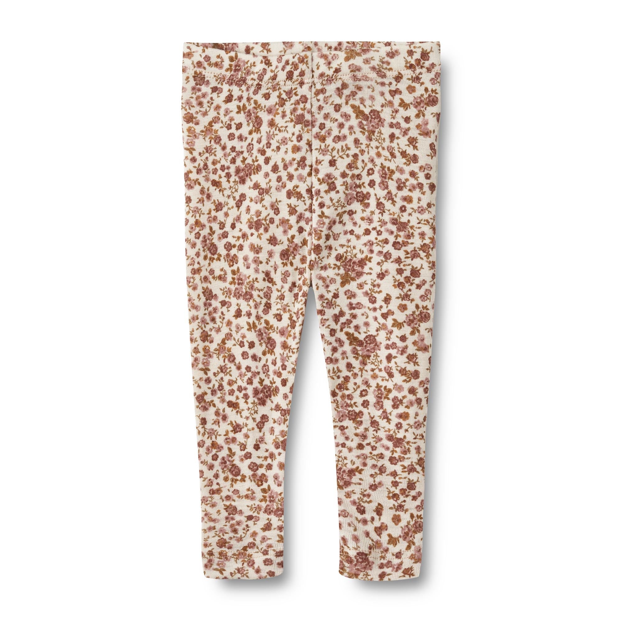 Agi Wool Leggings - Rose Flowers - Baby
