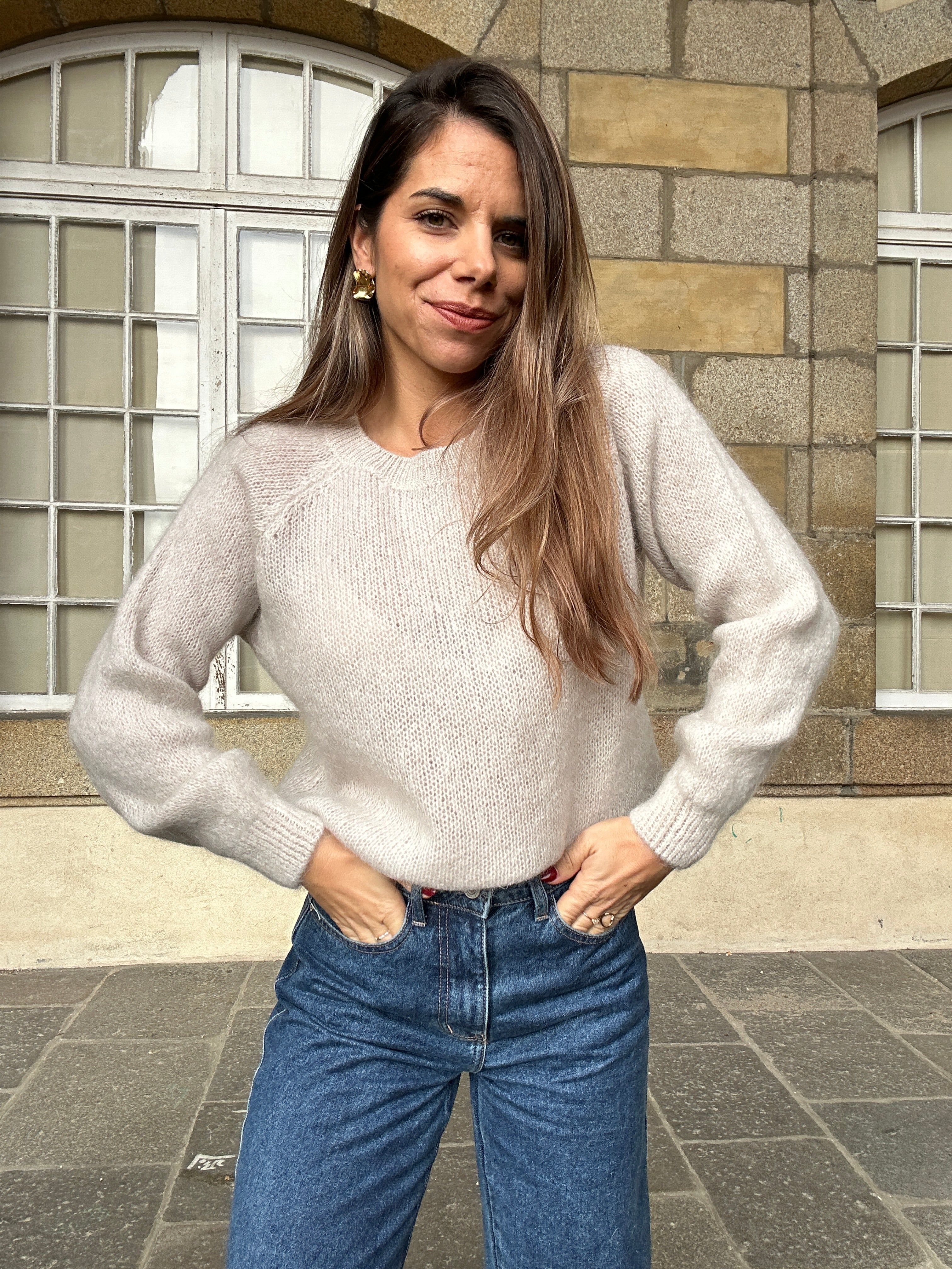 Pull Anna Taupe