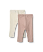 Pakke Med 2 Jules Leggings - Rose Powder