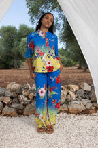 Broek Keanu Hawaï - Blauw