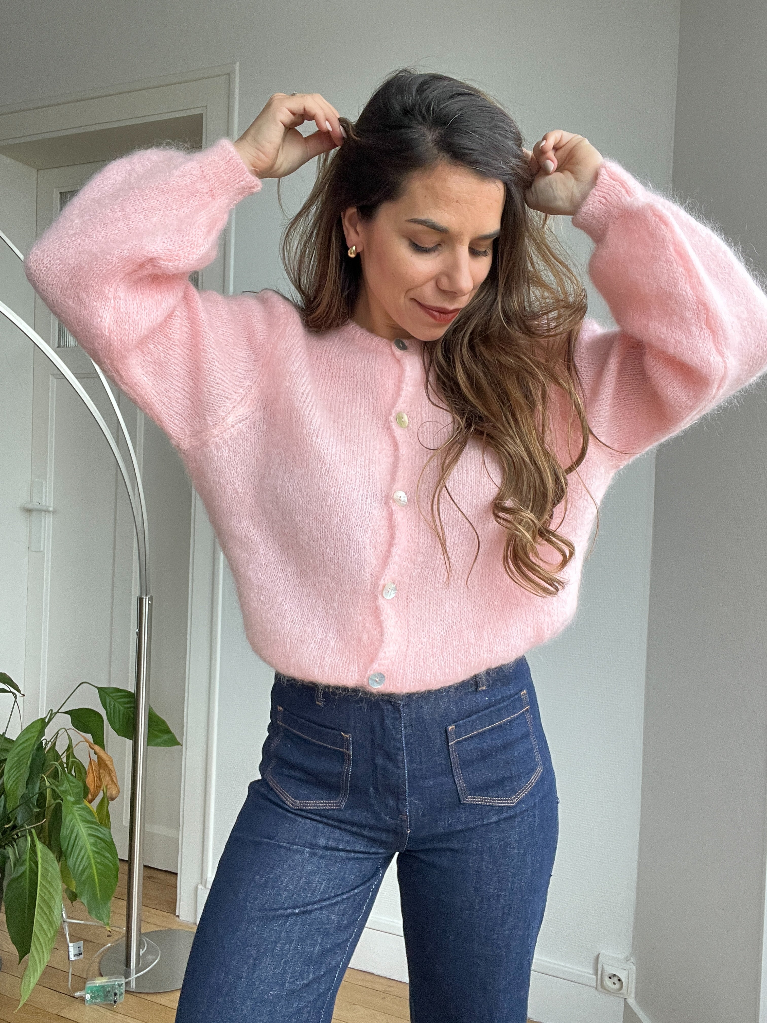 Vaqueros Gasparette De Denim Crudo