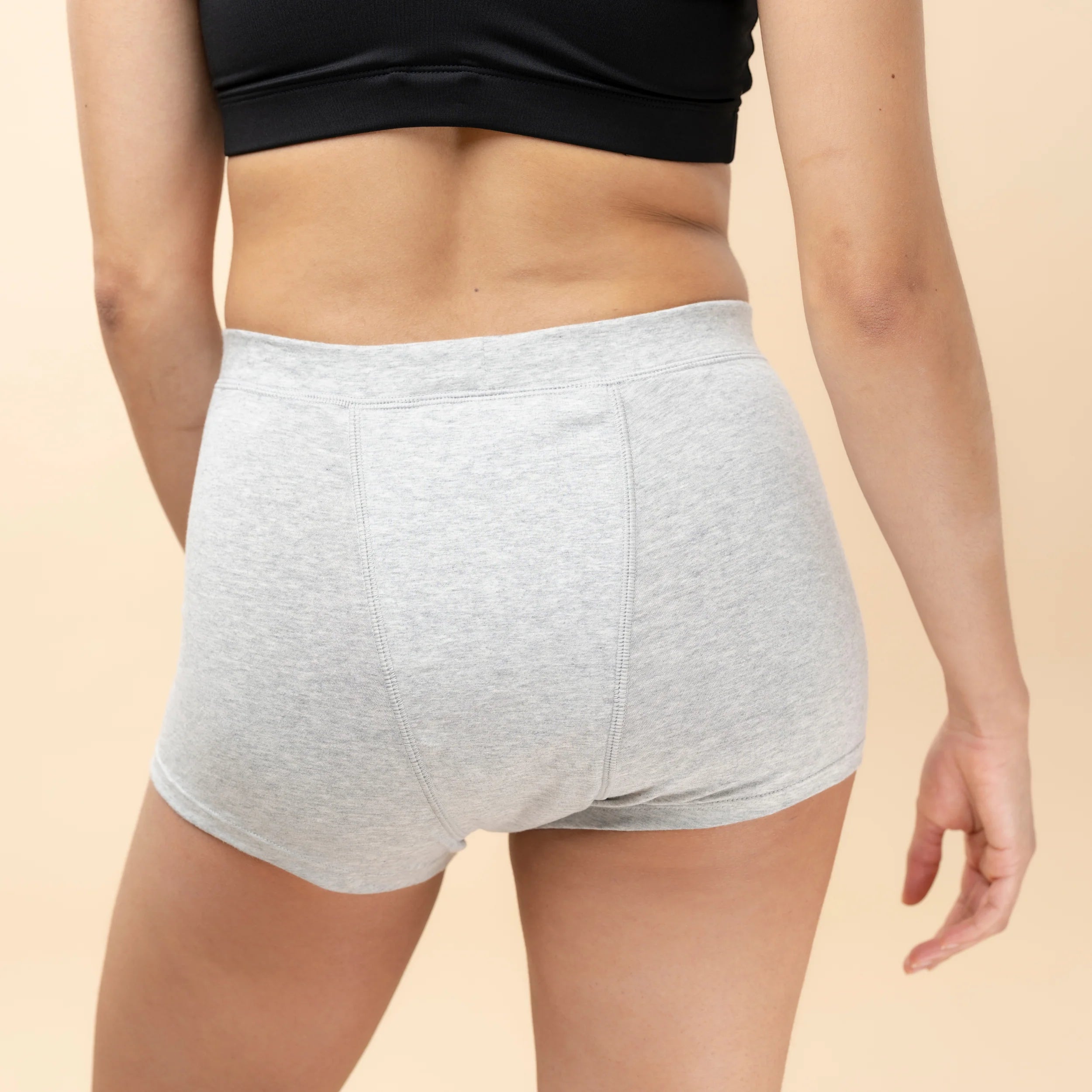 Nil - Shorty menstrual de flujo medio - XS a 3XL