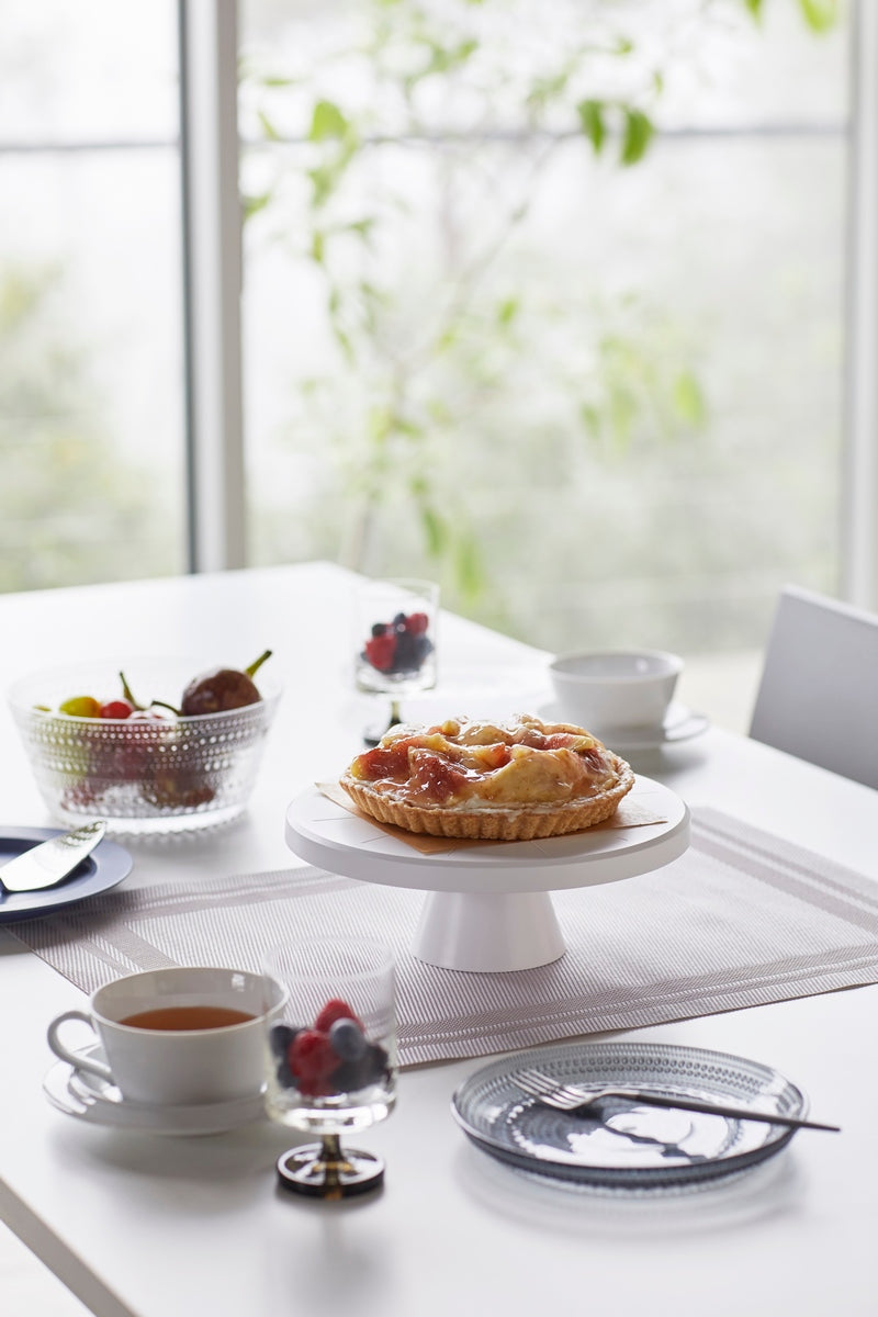 2-Tier Cake Stand - Tower - White