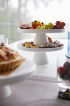 2-Tier Cake Stand - Tower - White
