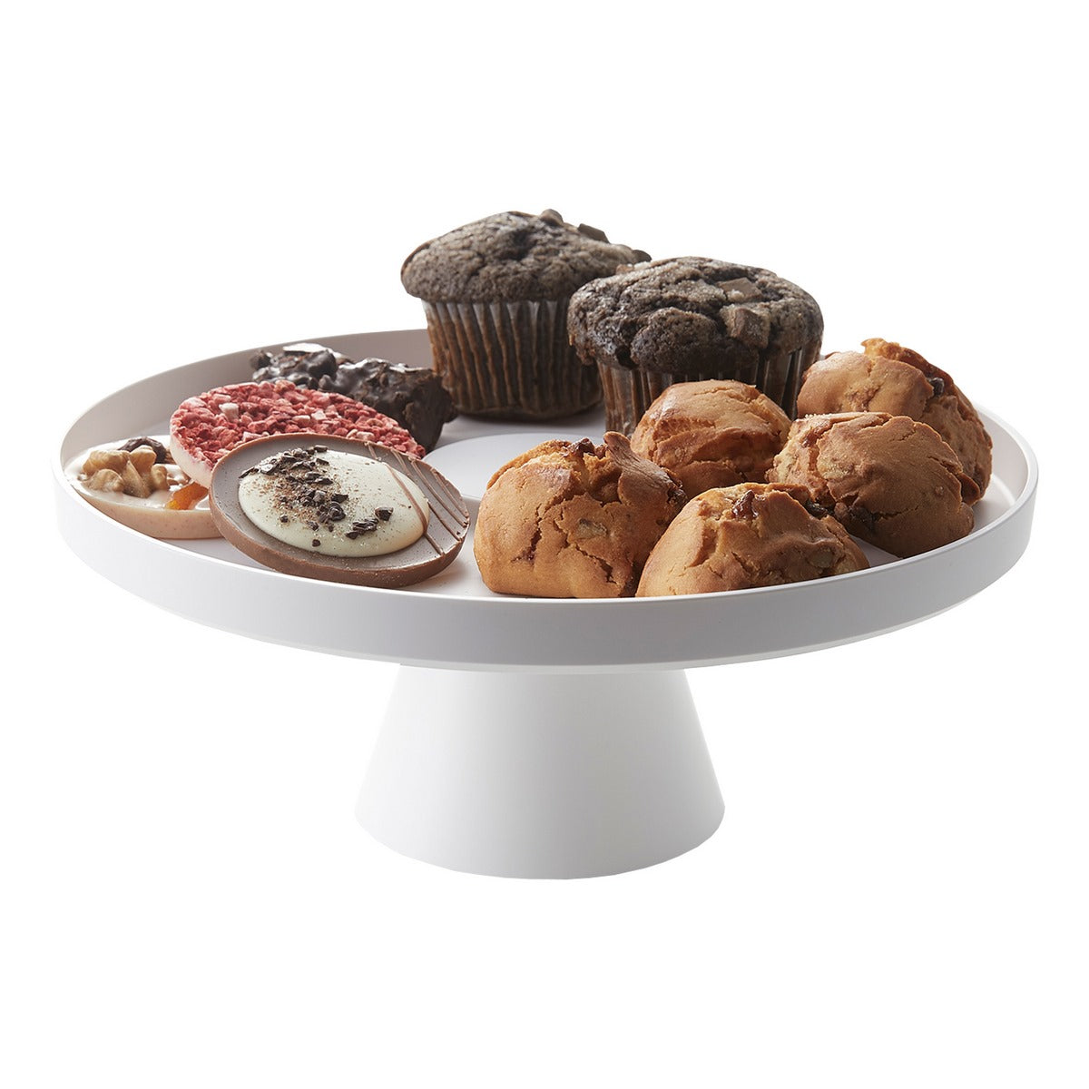 2-Tier Cake Stand - Tower - White