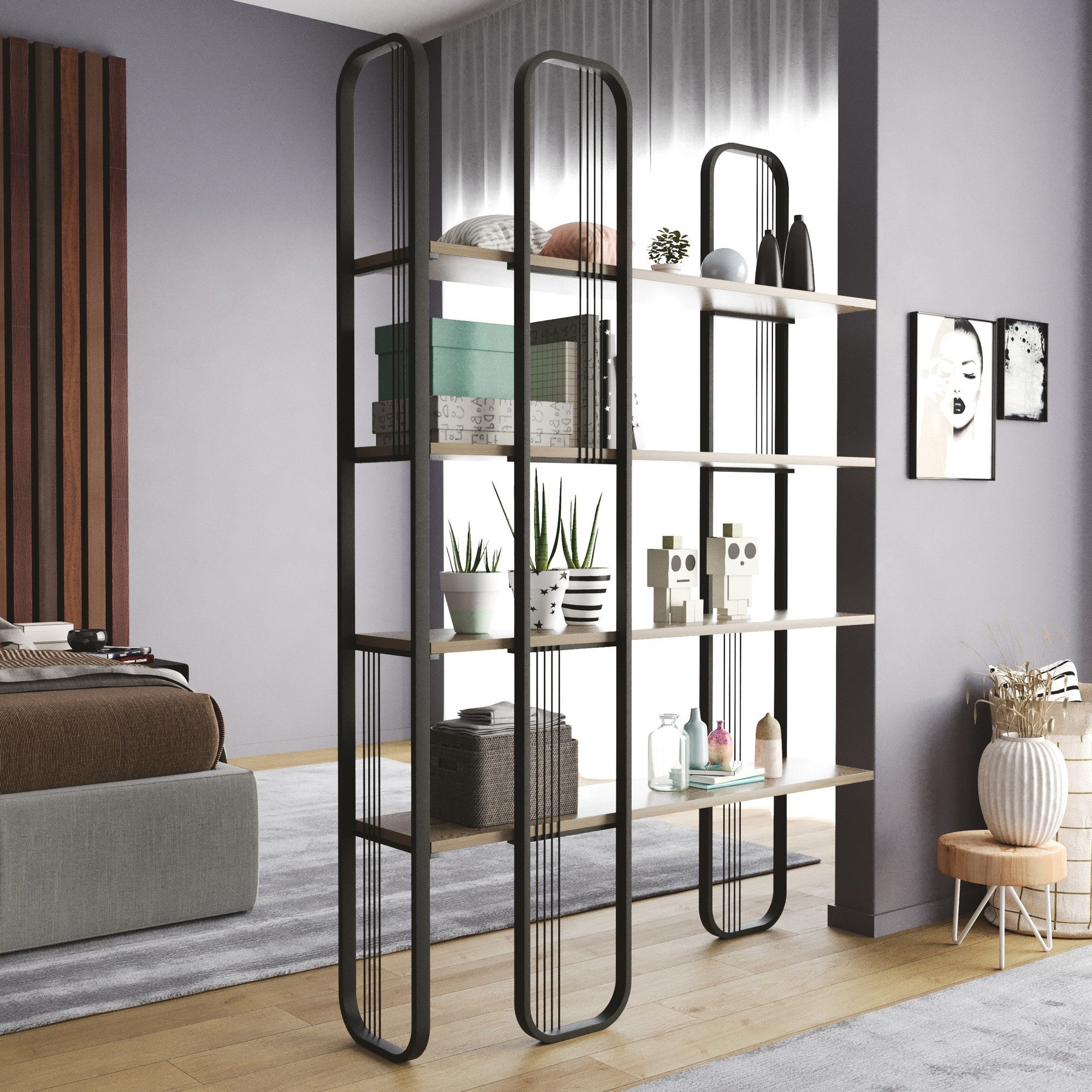 Sierra - Librería - Negro