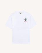 T-shirt bianca stampata Forest