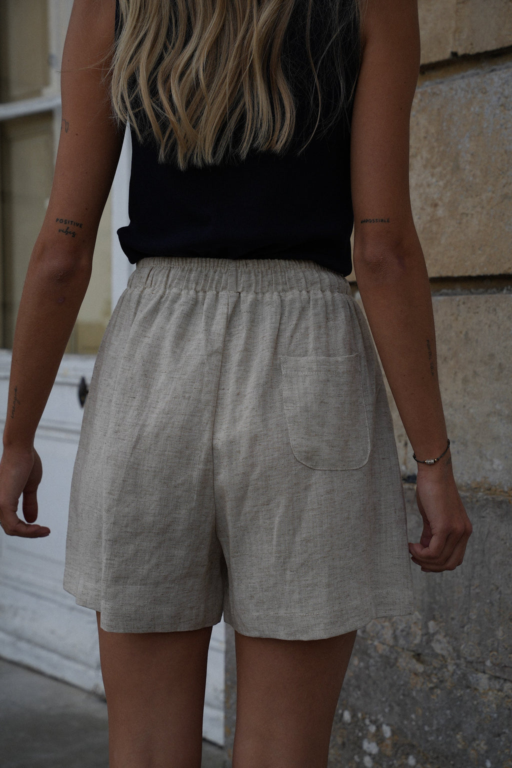 Short Bermuda Gladys - Beige
