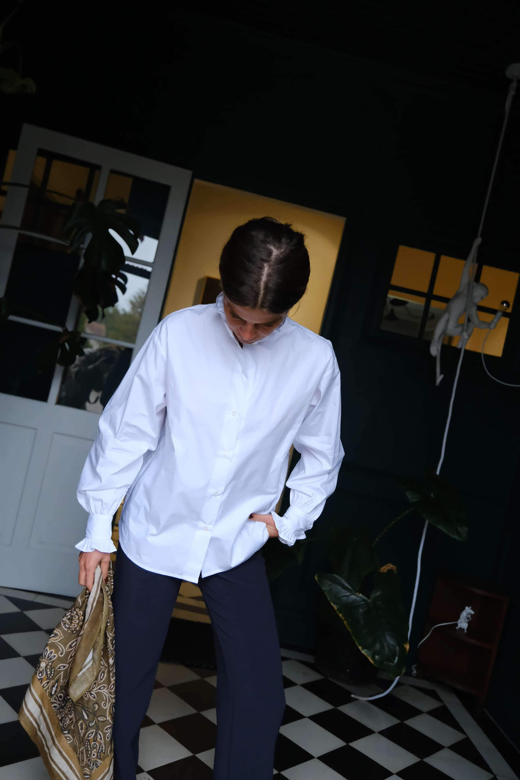 Foulard Tom Motif Kaki