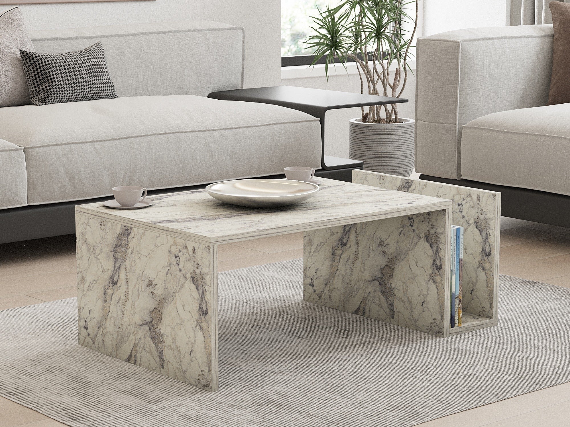 Tables Basses Memo - Marbre Freesia