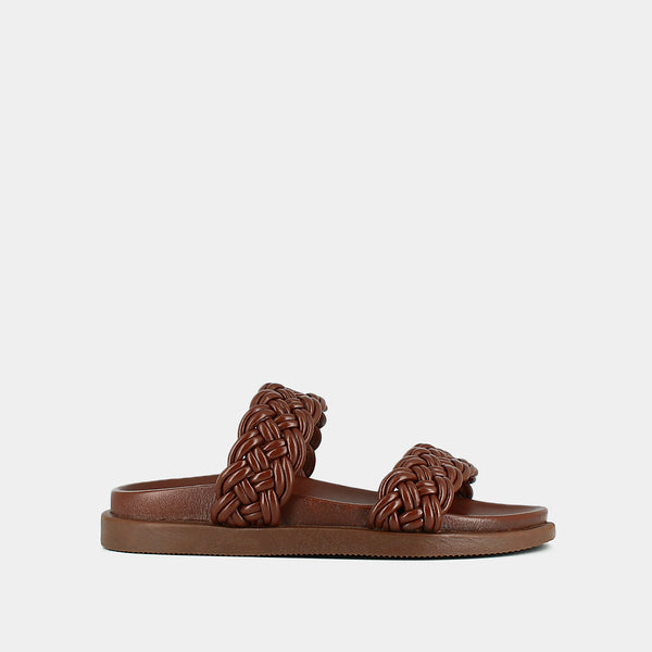 Mules Walter Cuero - Marrón