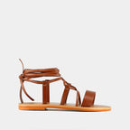 Plagettes Whisky Cuir - Cognac