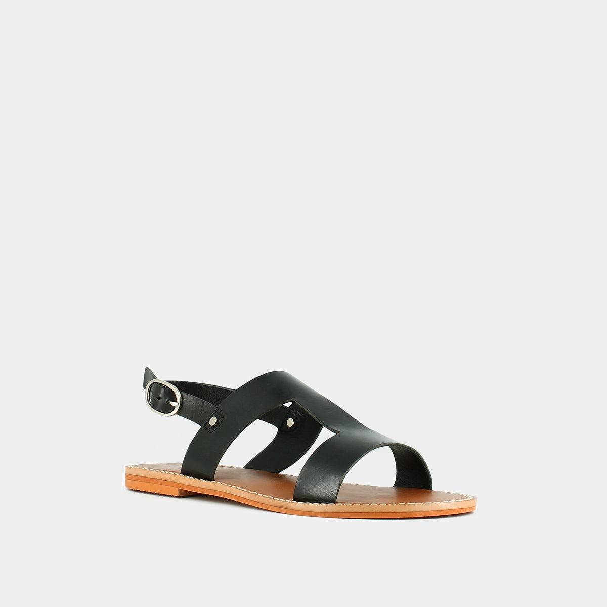 Jonak - Plagettes Willona Cuir - Cognac