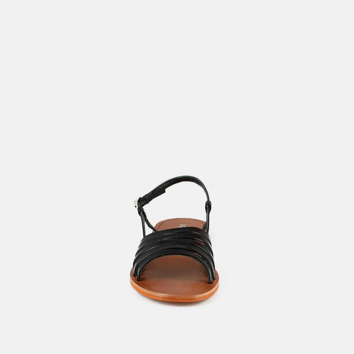 Jonak - Wroom Patent Leather Sandals - Black