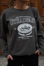 T-Shirt Simon Inscription Anthracite