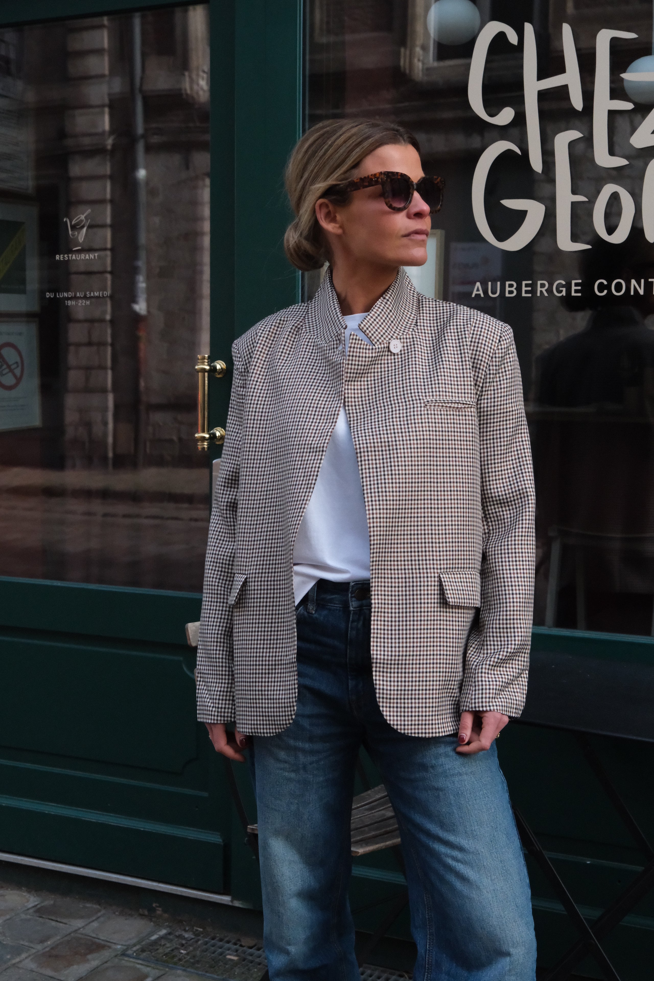 Blazer Clément Pata De Gallo
