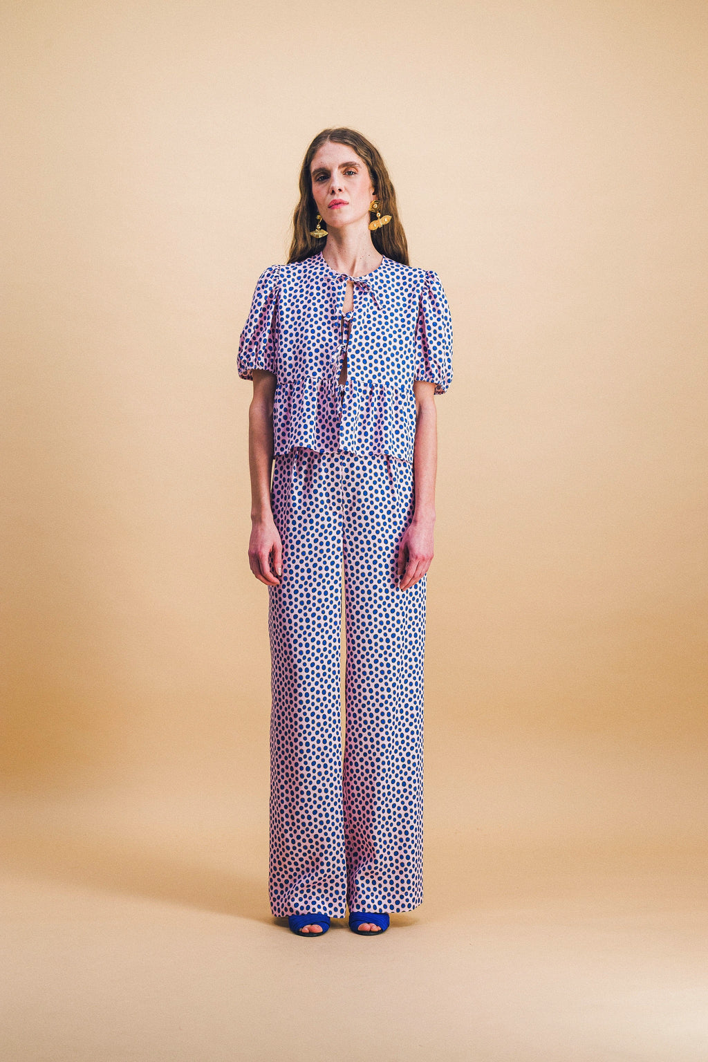 Pantalon Tilda Flower Drops
