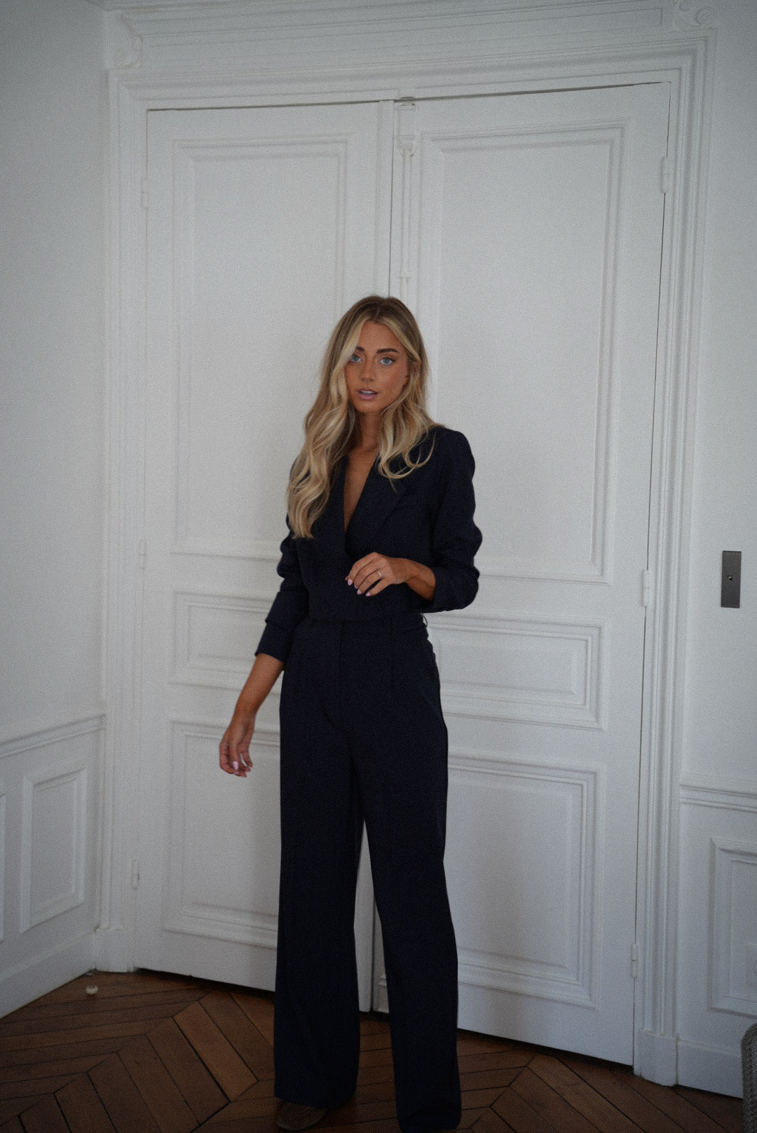 Pantalon Droit Roza - Marine