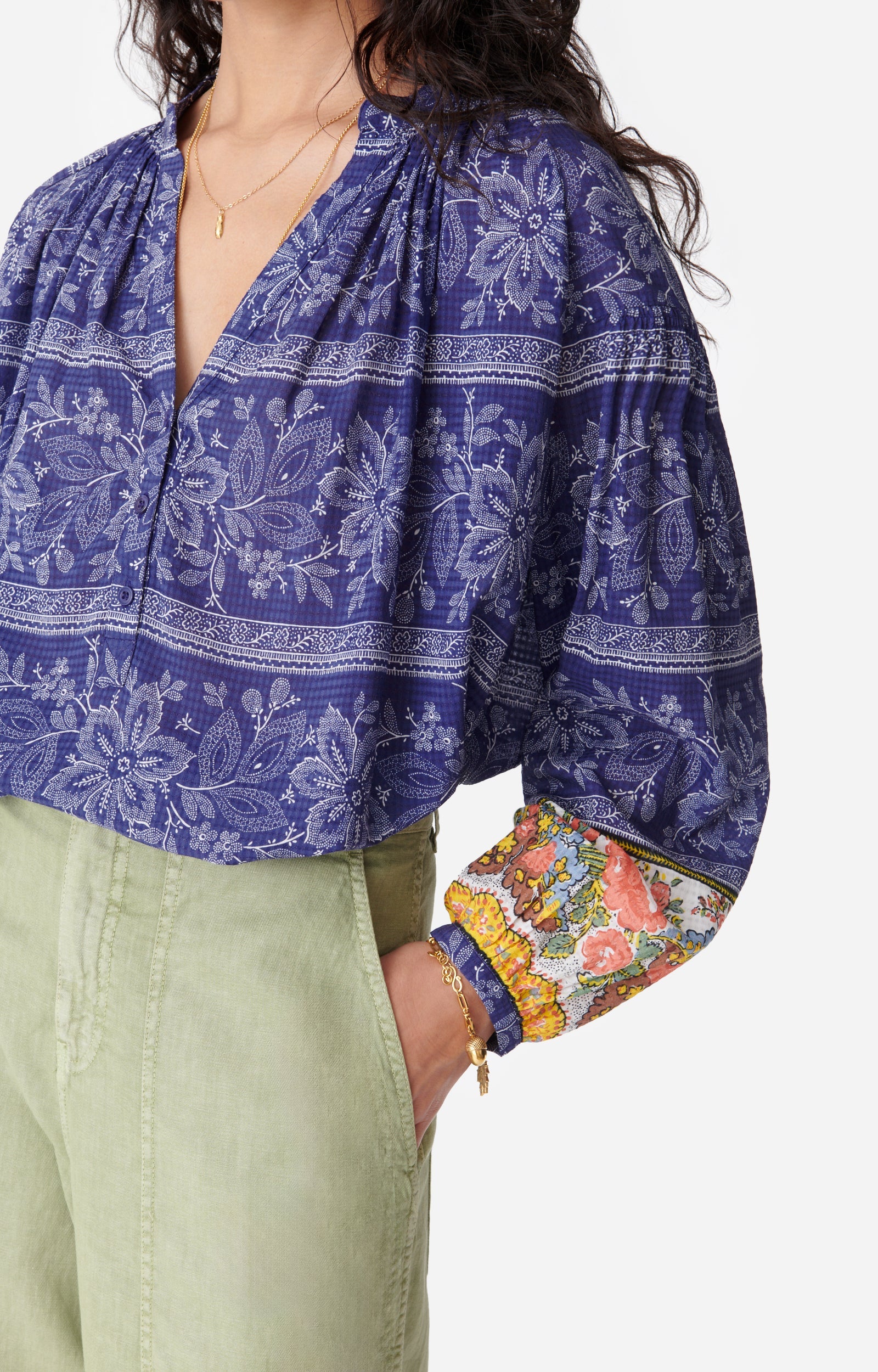 Blouse Nipoa - Night Blue