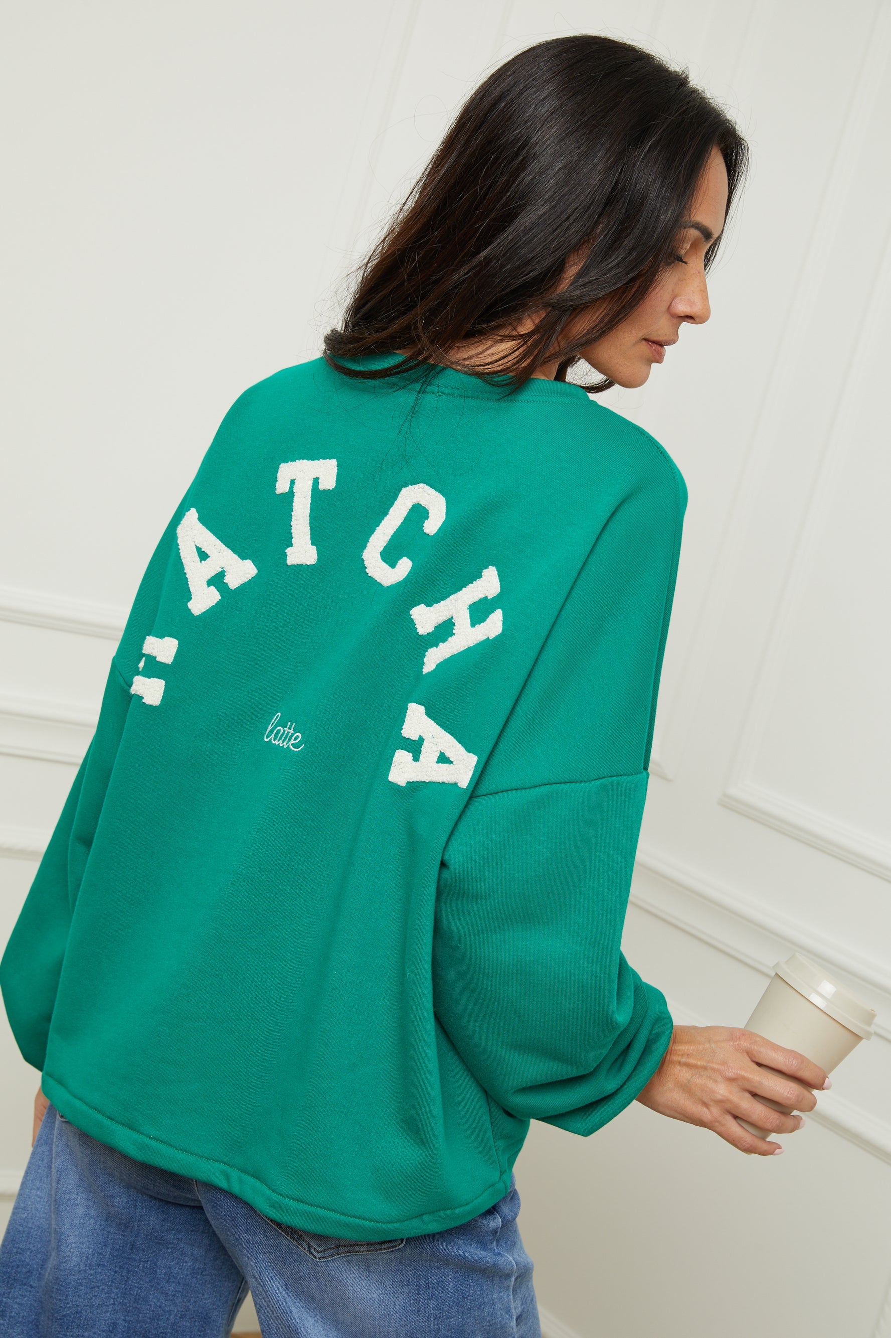 Sudadera Matcha - Verde