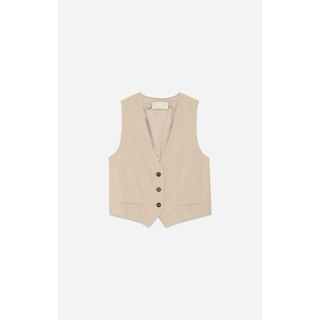 Benson Suit Waistcoat - Taupe