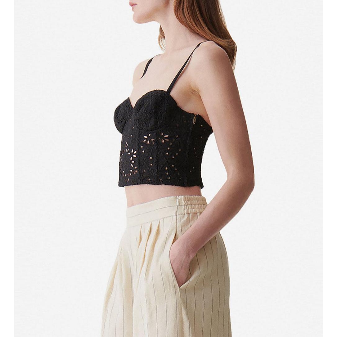 Pantalon Nunes - Blanc/Bleu