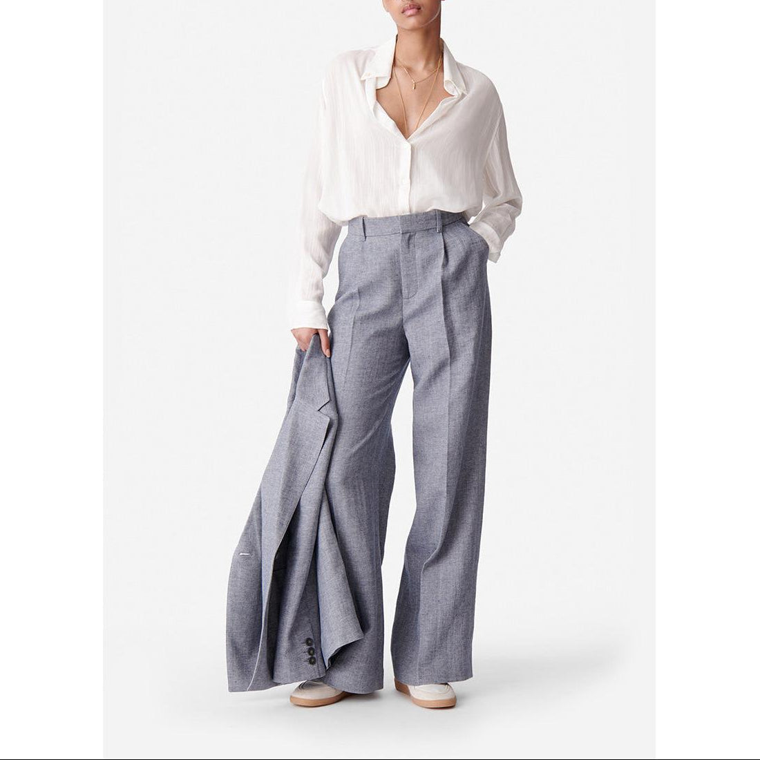 Pantalon Cyrano - Bleu Chine