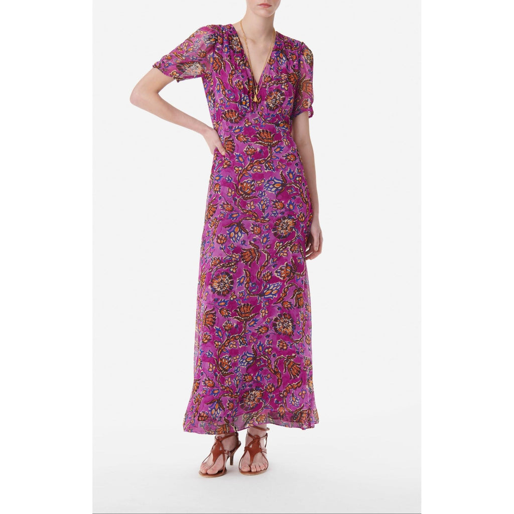 Velicia Long Dress - Violet