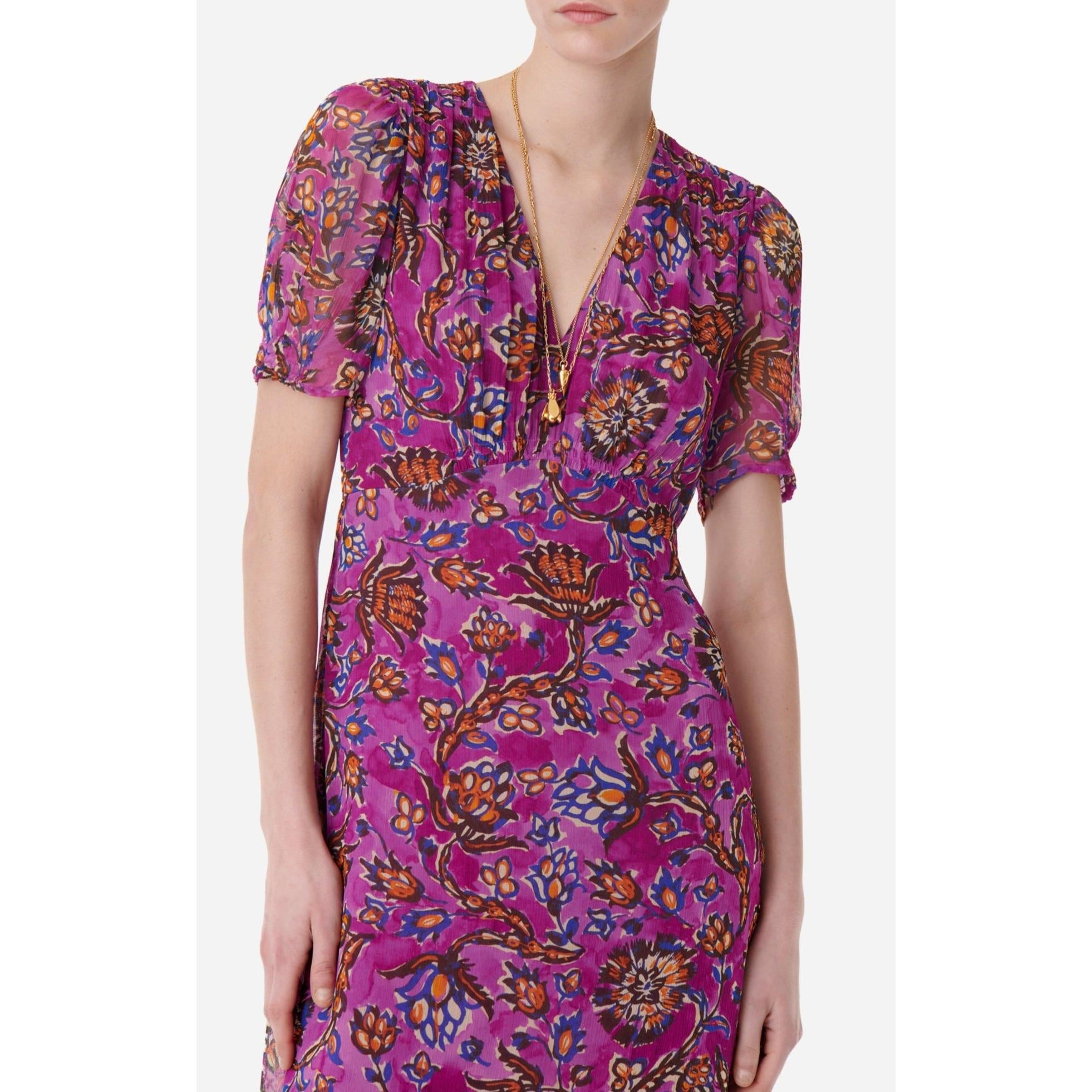 Velicia Long Dress - Violet
