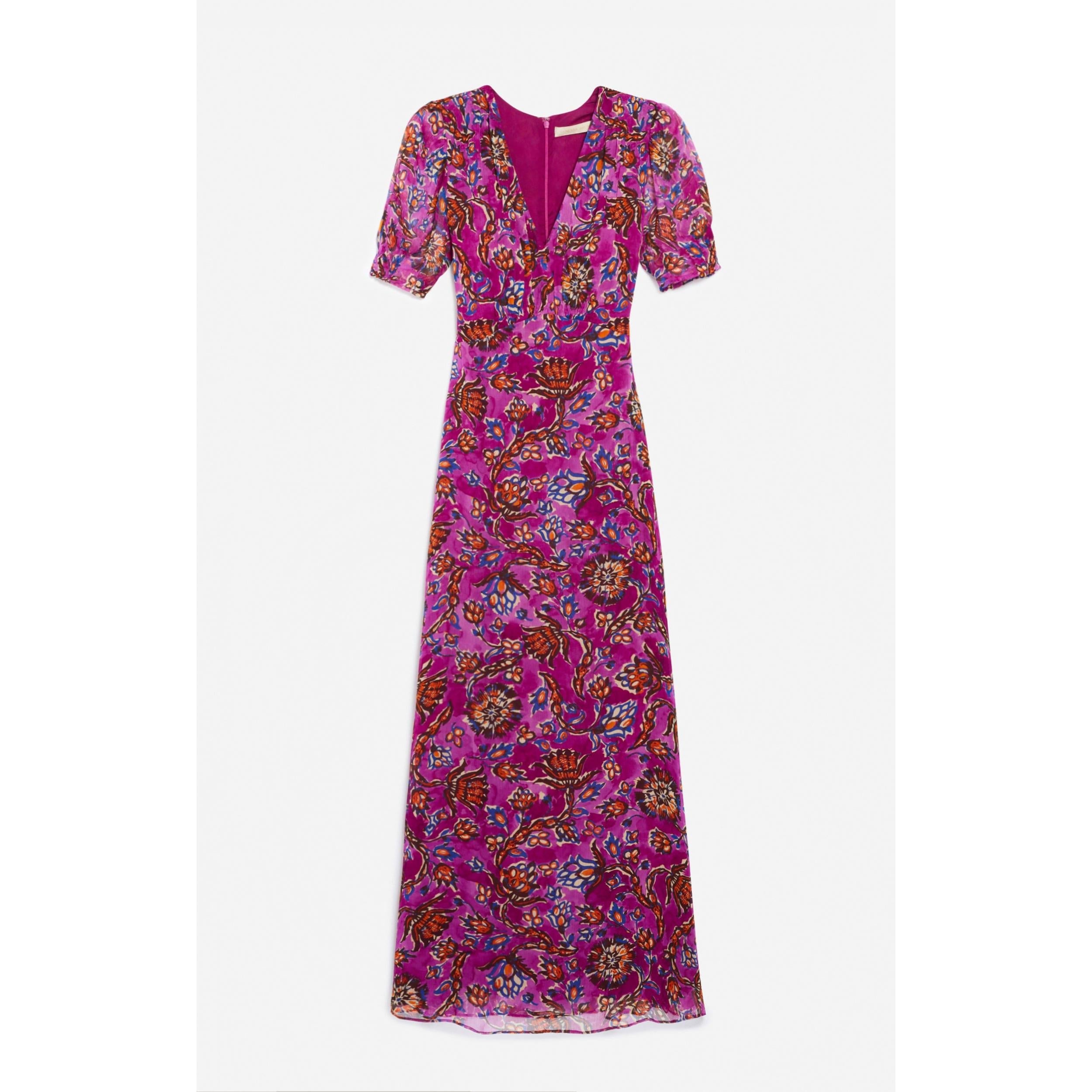 Velicia Long Dress - Violet