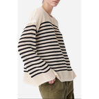 Pull Candabelle - Ecru & Noir