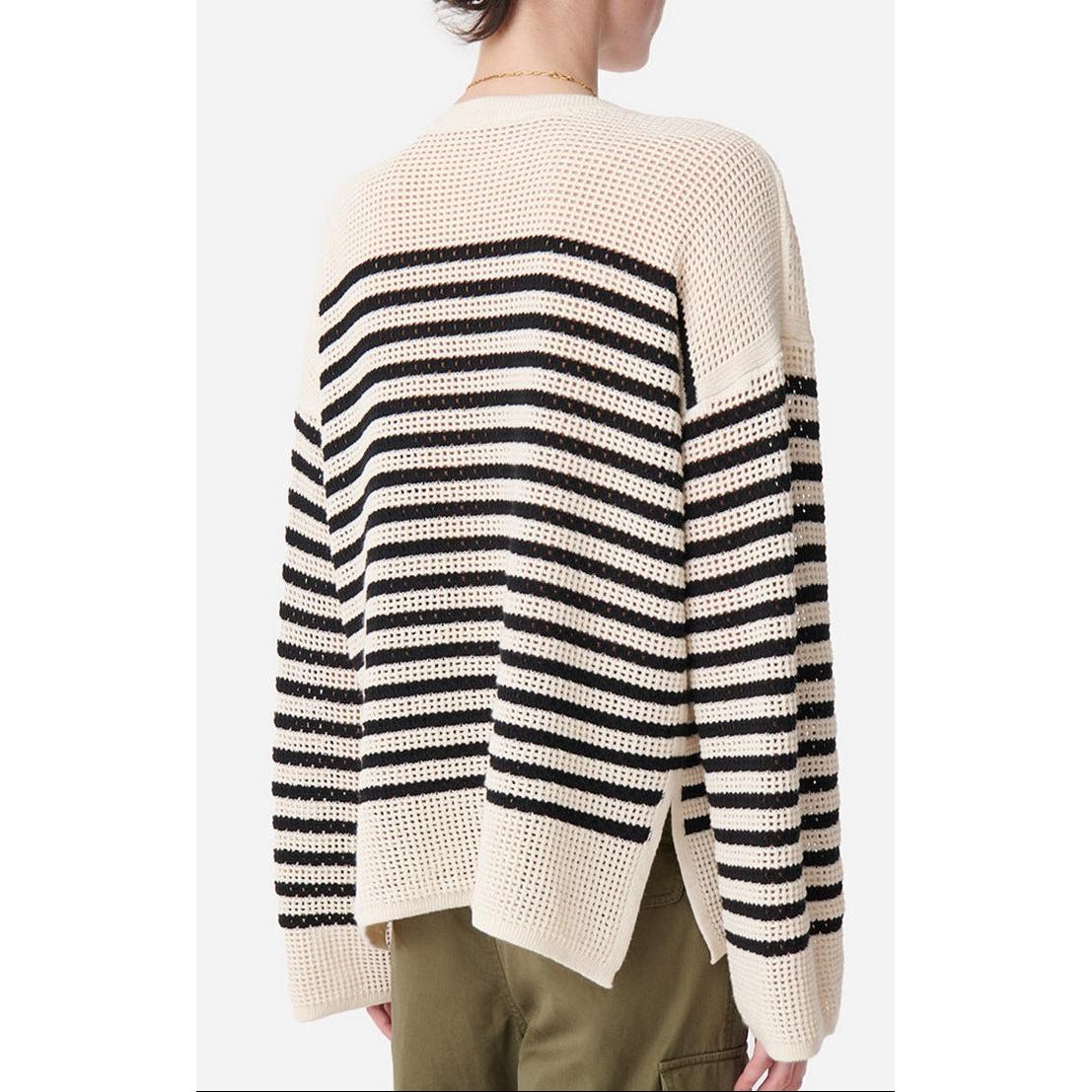 Pull Candabelle - Ecru & Noir