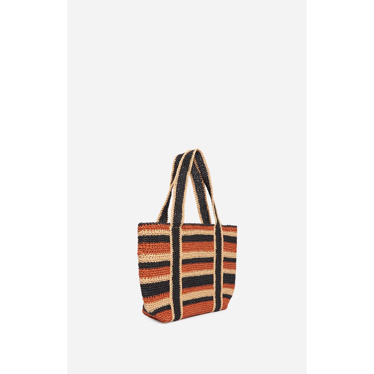 Small Tote Bag Pm - Multico/Biscuit