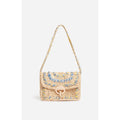 Medium Moon Raphia Bag - Multicolour