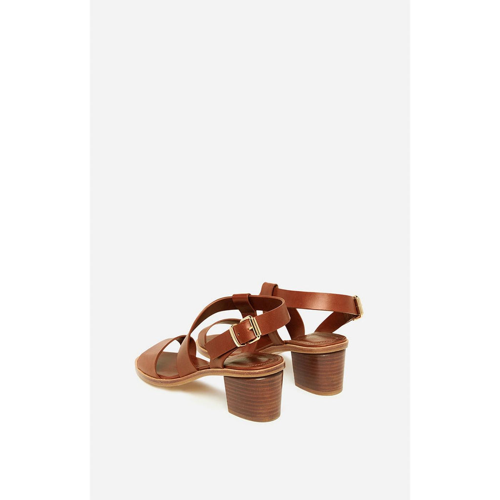 Vegetable-Tanned Leather Sandals - Rust