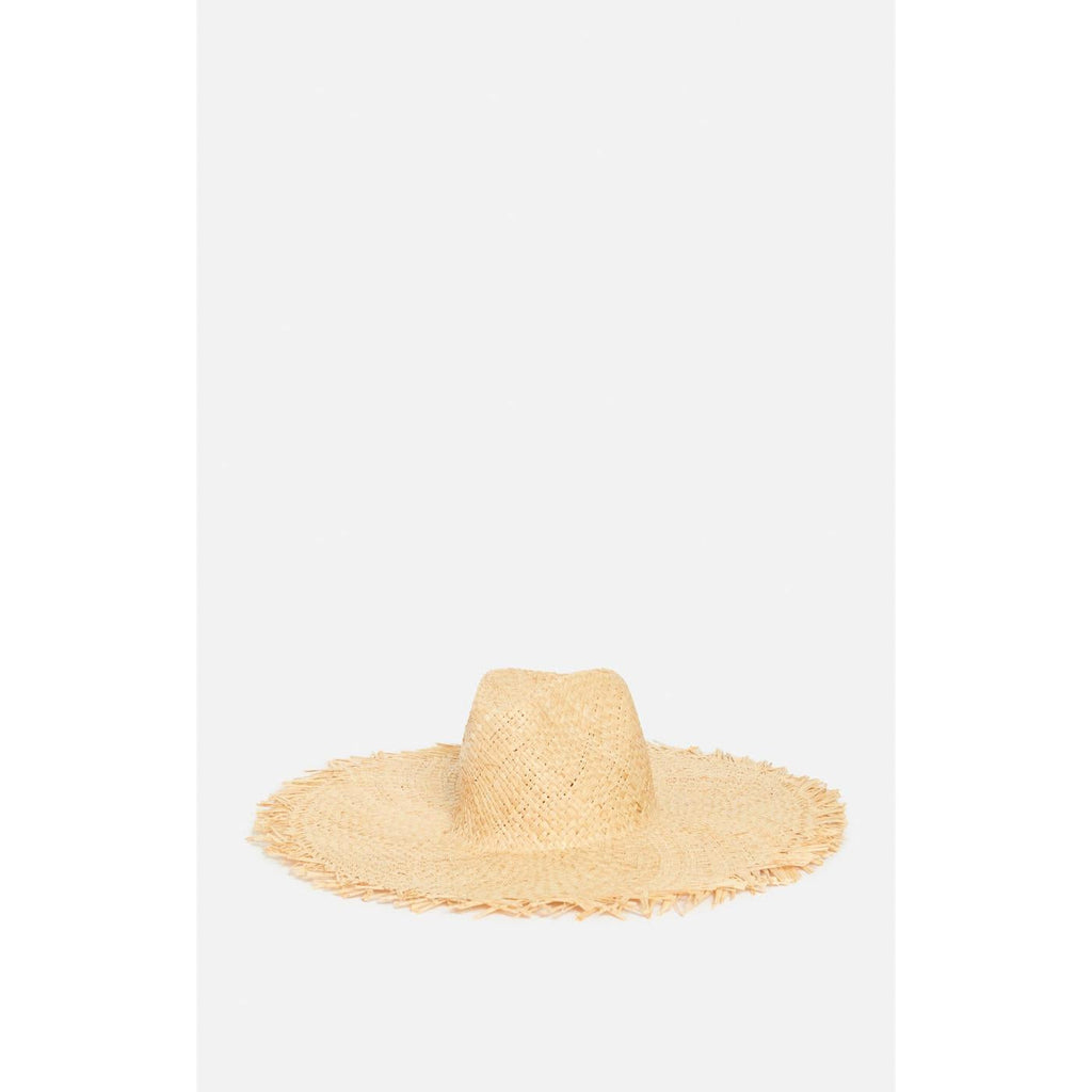 Raphia Hat - Natural