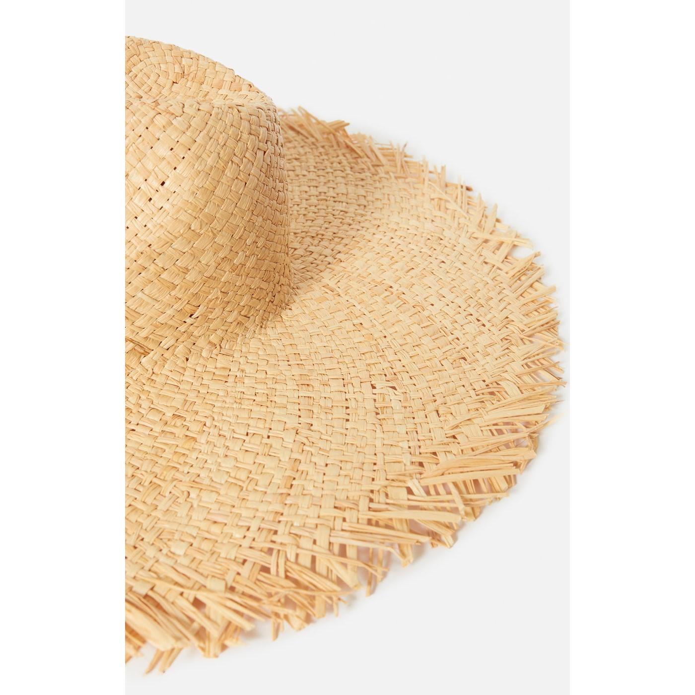 Raphia Hat - Natural