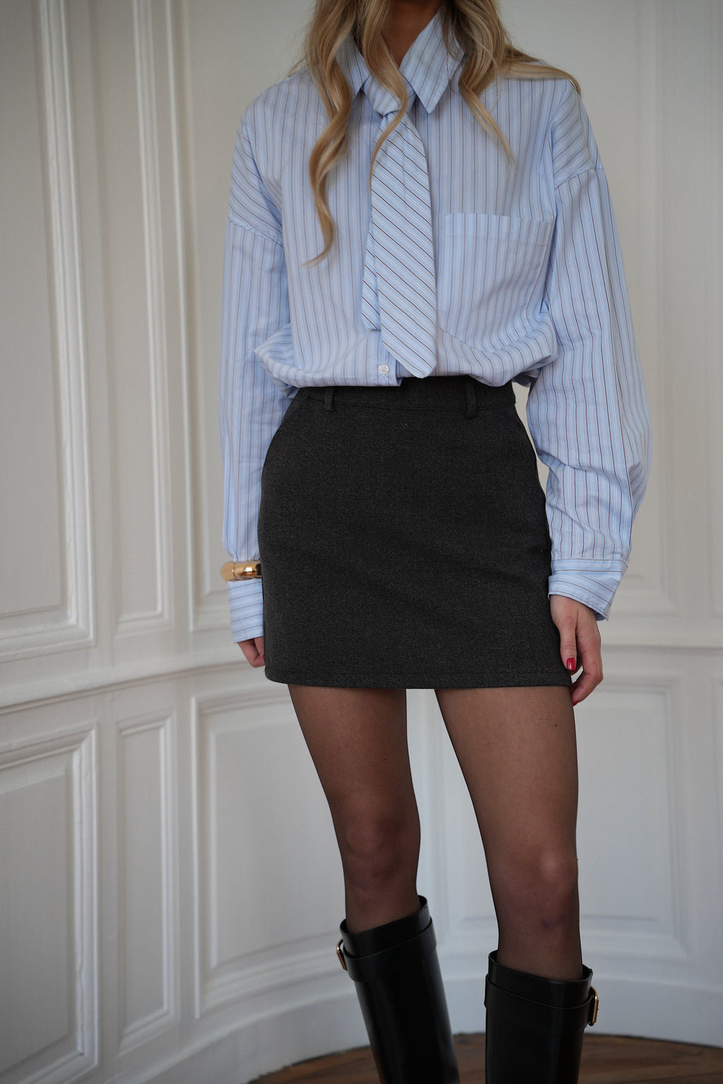 Jupe-Short Georgia - Grise