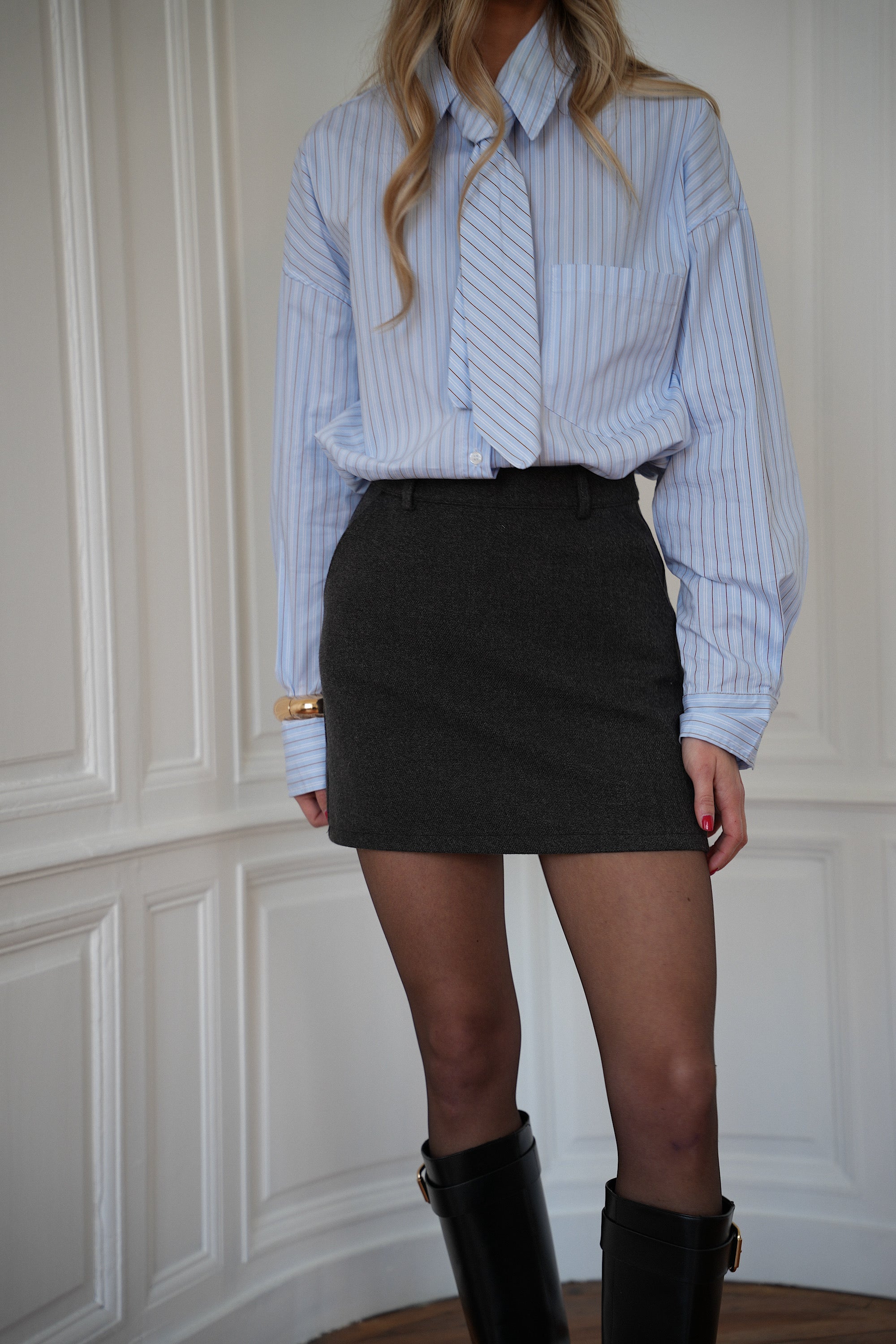 Jupe-Short Georgia - Grise