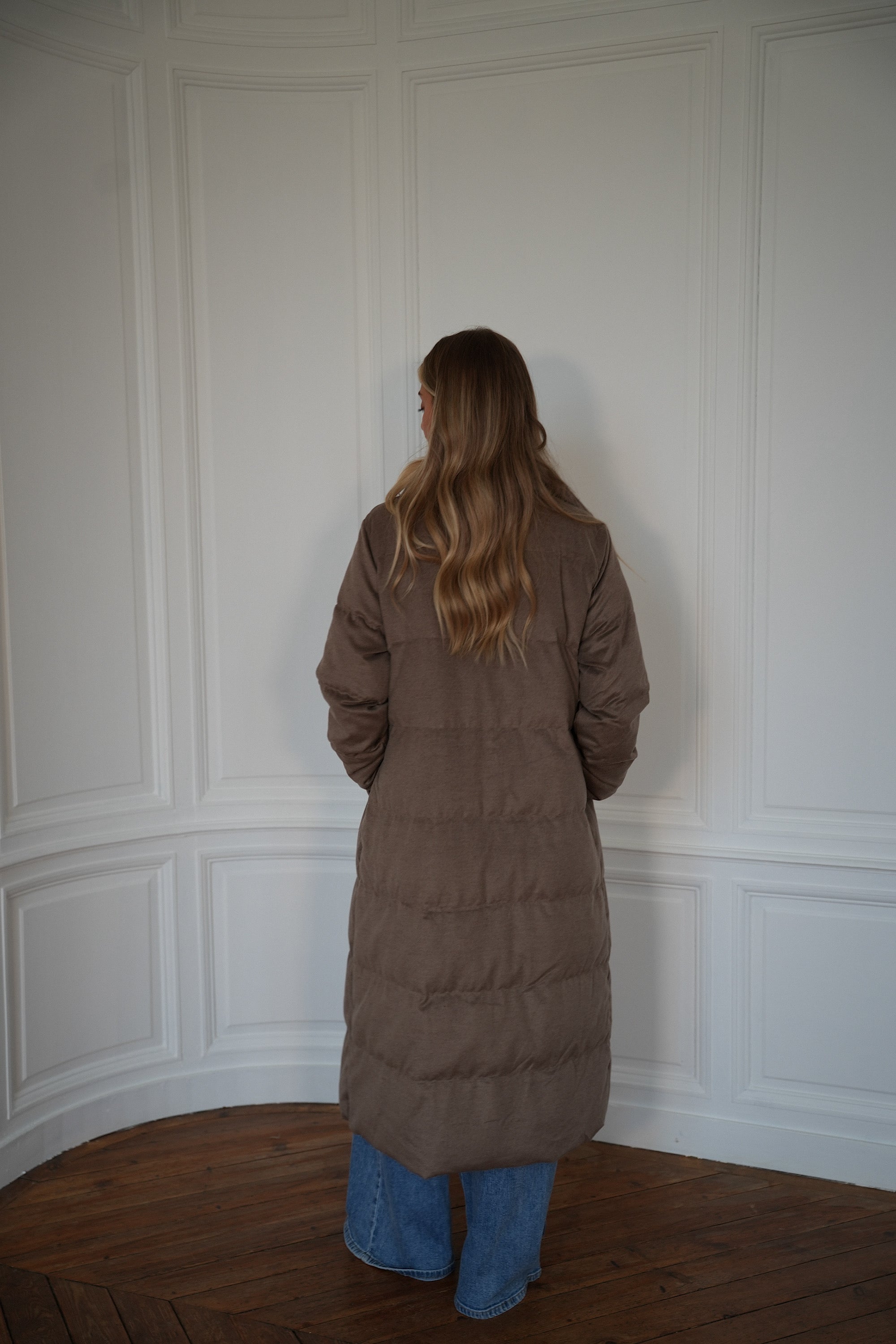 Manteau Long Justin - Beige