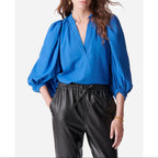 Bell Blouse - Blue