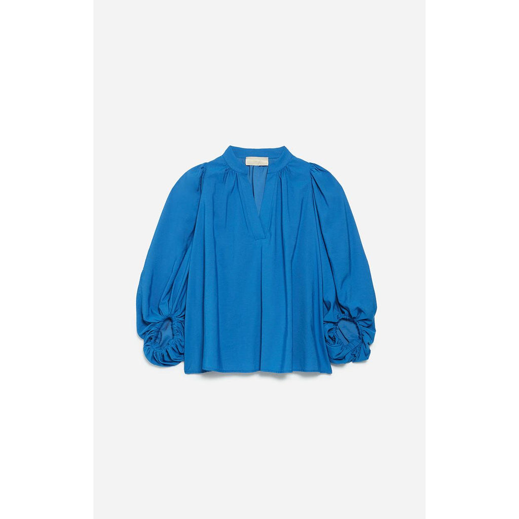 Bell Blouse - Blue