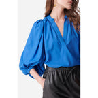 Bell Blouse - Blue