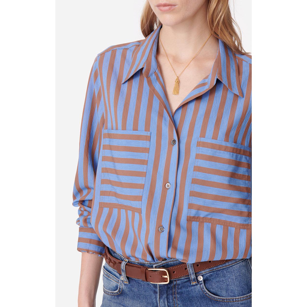 Vanessa Bruno - Camisa Dann - Azul