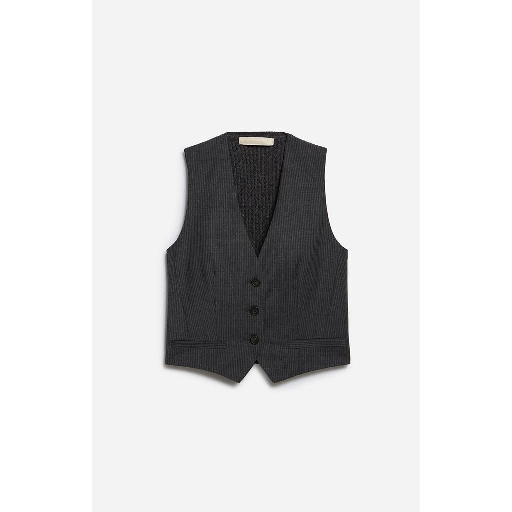 Gilet De Costume Denso - Anthracite Chine