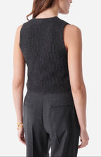 Gilet De Costume Denso - Anthracite Chine