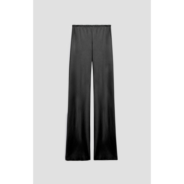 Essaid Straight-Leg Trousers - Black