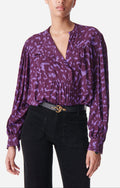 Delaide Blouse - Purple