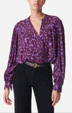 Delaide Blouse - Purple