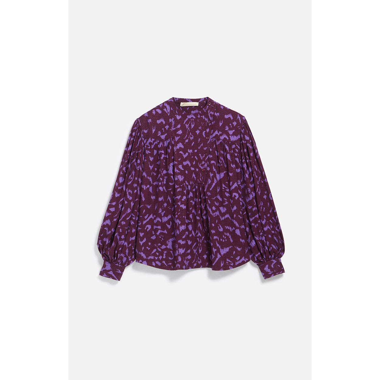 Delaide Blouse - Purple